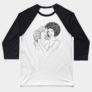 Lesbian love Baseball T-Shirt